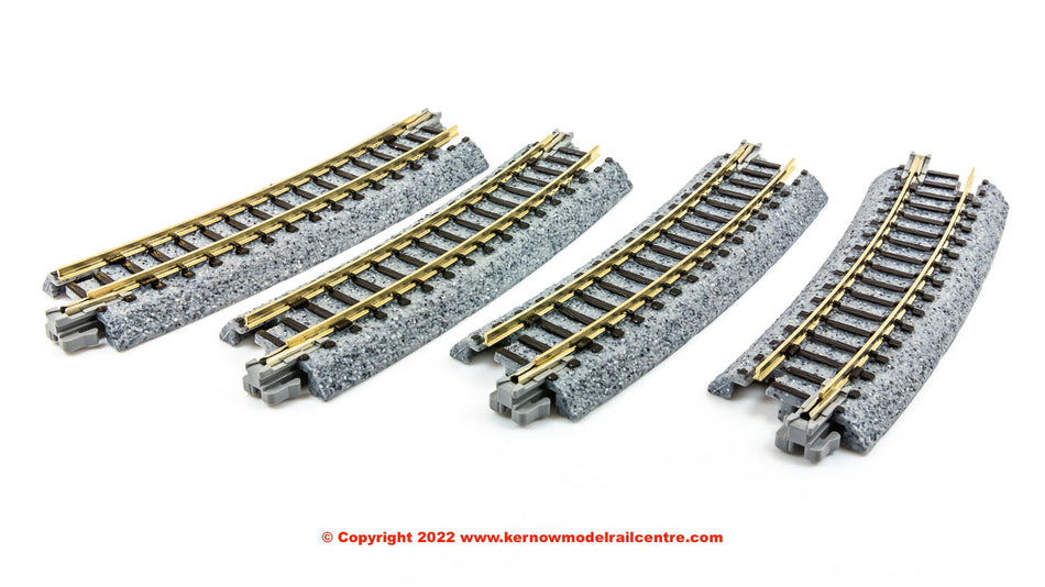 20-121 Kato Ground Level Radius 315mm Curved Track 15 Deg