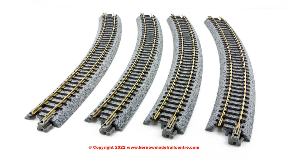 20-140 Kato Ground Level Radius 381mm Curved Track 30 Deg