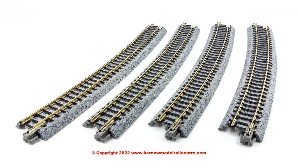 20-150 Kato Ground Level Radius 718mm Curved Track 15 Deg