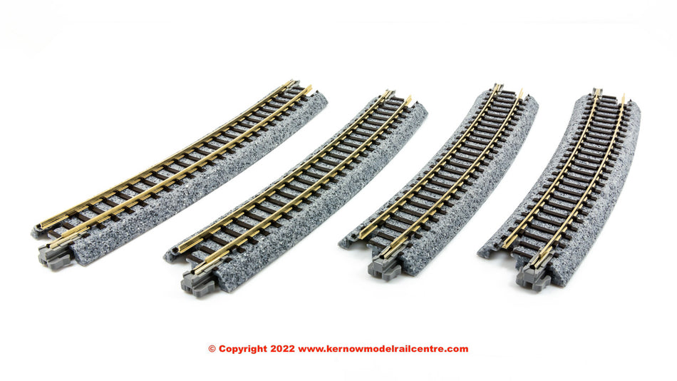 20-160 Kato Ground Level Radius 481mm Curved Track 15 Deg