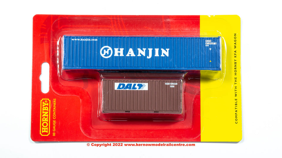 R60128 Hornby DAL Hanjin Container Pack