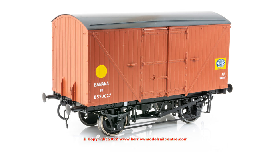 7F-016-005 Dapol Banana Van number B570027 in Fyffes Bauxite