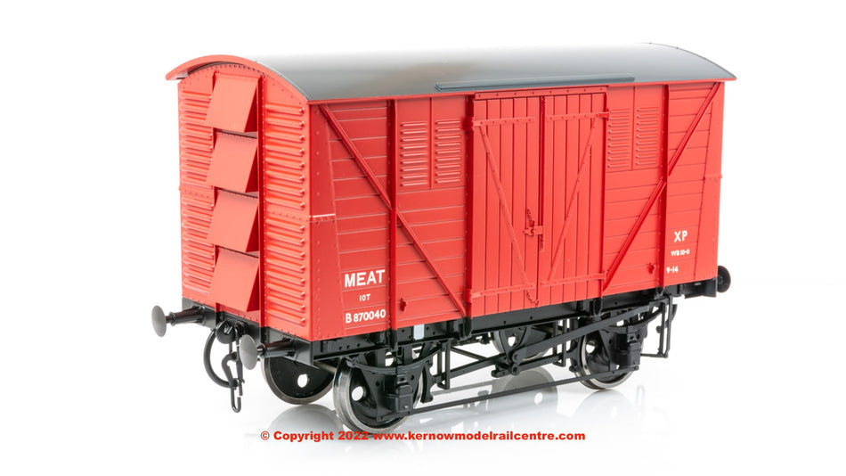 7F-054-005 Dapol BR Meat Van number B870040 in Crimson livery