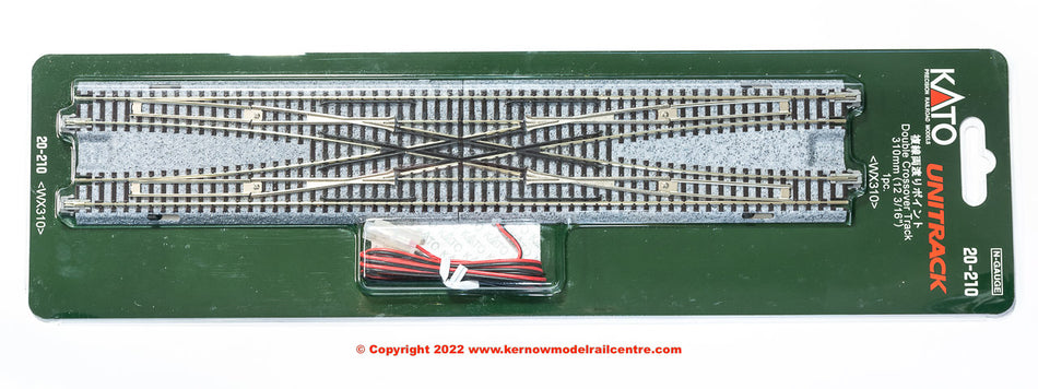 20-210 Kato Unitrack WX310 Scissors Crossing 310mm