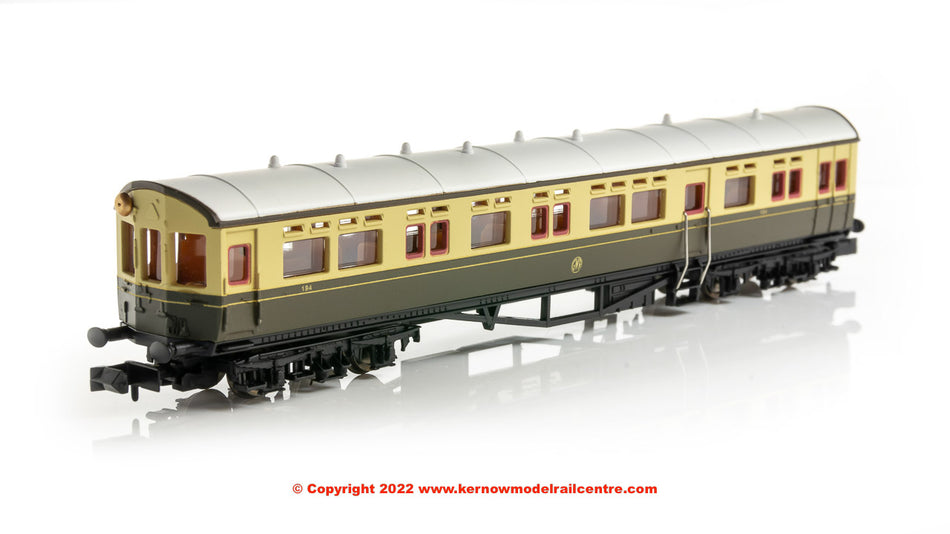 2P-004-015 Dapol Autocoach number 194 in GWR Chocolate and Cream