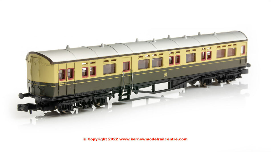 2P-004-015 Dapol Autocoach number 194 in GWR Chocolate and Cream