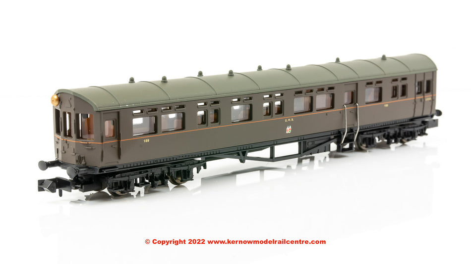 2P-004-016 Dapol Autocoach number 189 in GWR Brown livery