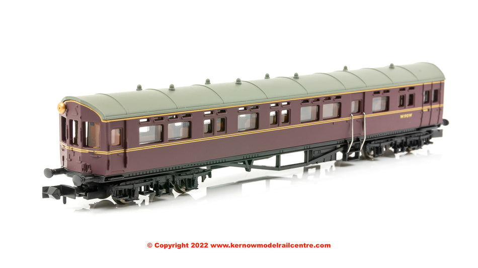 2P-004-019 Dapol Autocoach number W190W in BR Maroon livery