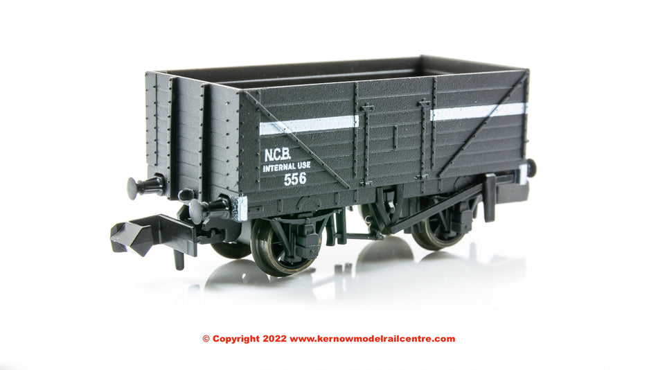 NR7005P Peco 9ft 7 Plank Open Wagon number 556 - NCB