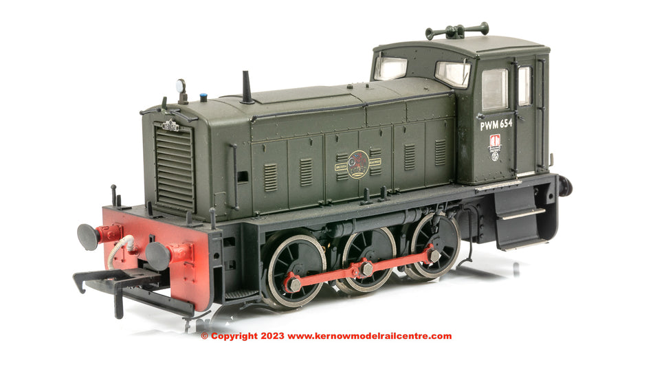 K2401 Heljan Ruston 165DE PWM Diesel - PWM654 - BR Green
