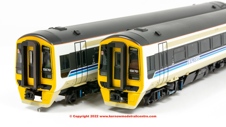 31-496 Bachmann Class 158 2-Car DMU 158761 BR Provincial
