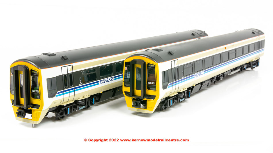 31-496 Bachmann Class 158 2-Car DMU 158761 BR Provincial