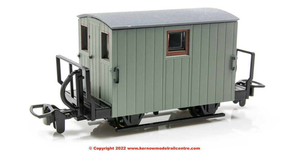 GR580UY Peco Ffestiniog Quarryman Coach 2 Balcony - Grey