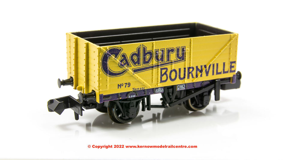 NR7015P Peco 9ft 7 Plank Open Wagon number 79 - Cadbury