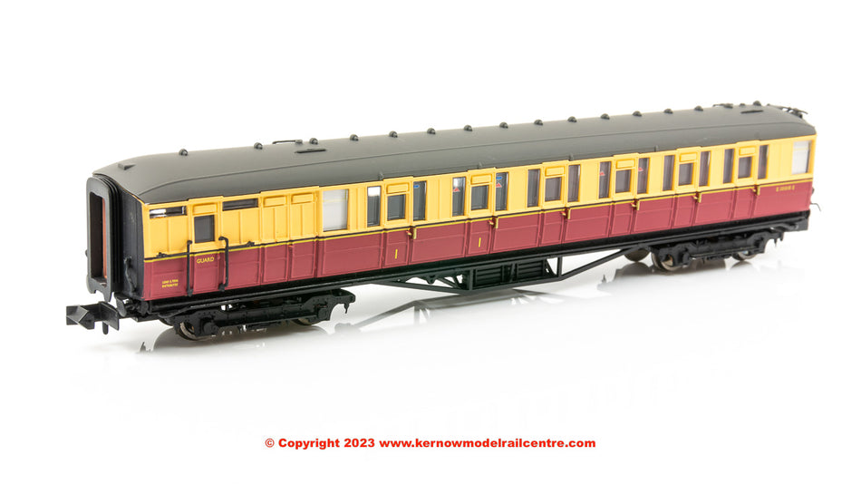 2P-011-255 Dapol Gresley Brake Composite Coach number E10018E