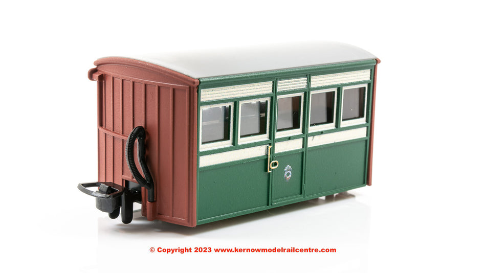 GR551 Peco OO-9 FR Bug Box Coach, 1st Class