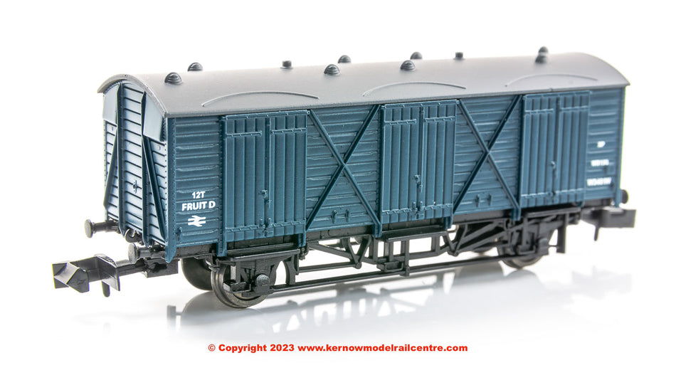 2F-014-012 Dapol Fruit D Wagon number W3461W in BR Blue livery