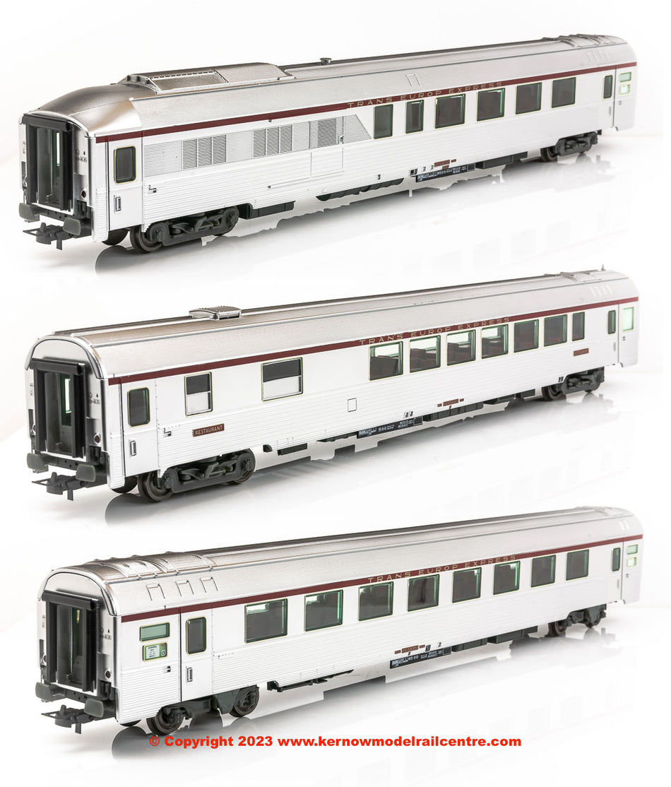 HJ4164 Jouef SNCF TEE Mistral 3-unit pack - Era IV