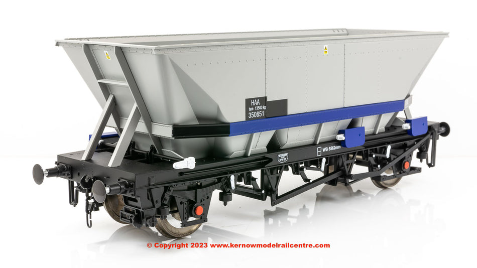 7F-048-013 Dapol MGR HAA Coal Wagon Blue Cradle number 350651