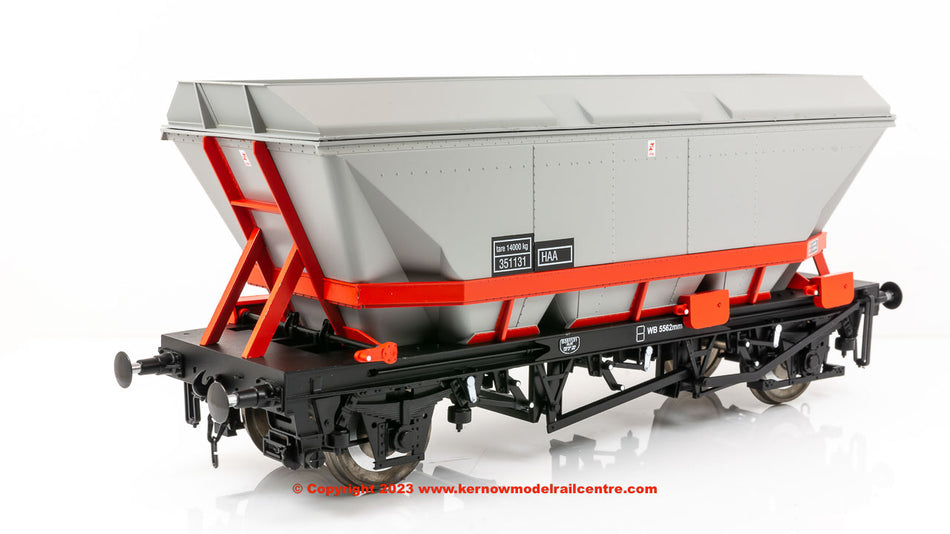 7F-048-100 Dapol MGR HAA Coal Wagon Red Cradle number 351131
