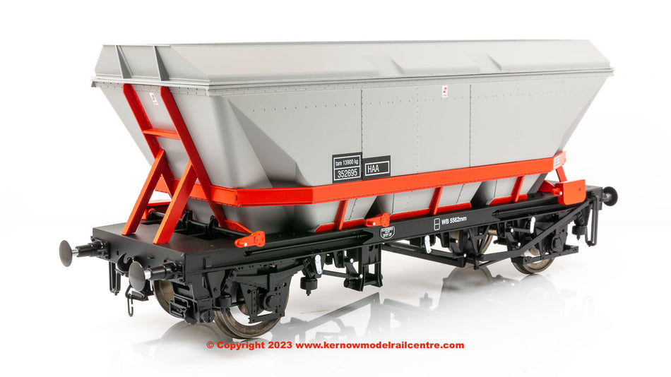 7F-048-102 Dapol MGR HAA Coal Wagon Red Cradle number 352695