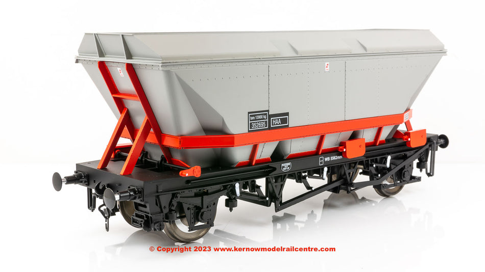 7F-048-102 Dapol MGR HAA Coal Wagon Red Cradle number 352695