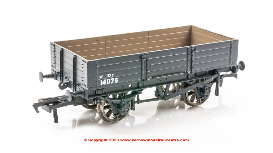 925008 Rapido Diagram O21 Open Wagon No. W14076 - GWR grey