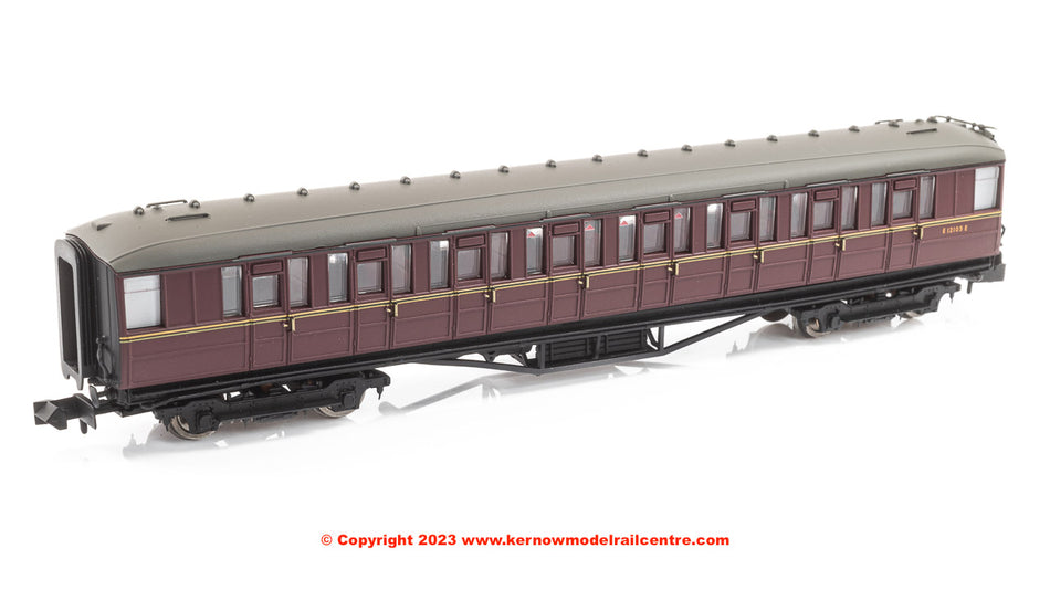 2P-011-076 Dapol Gresley Corridor 2nd Class Coach number E12105E