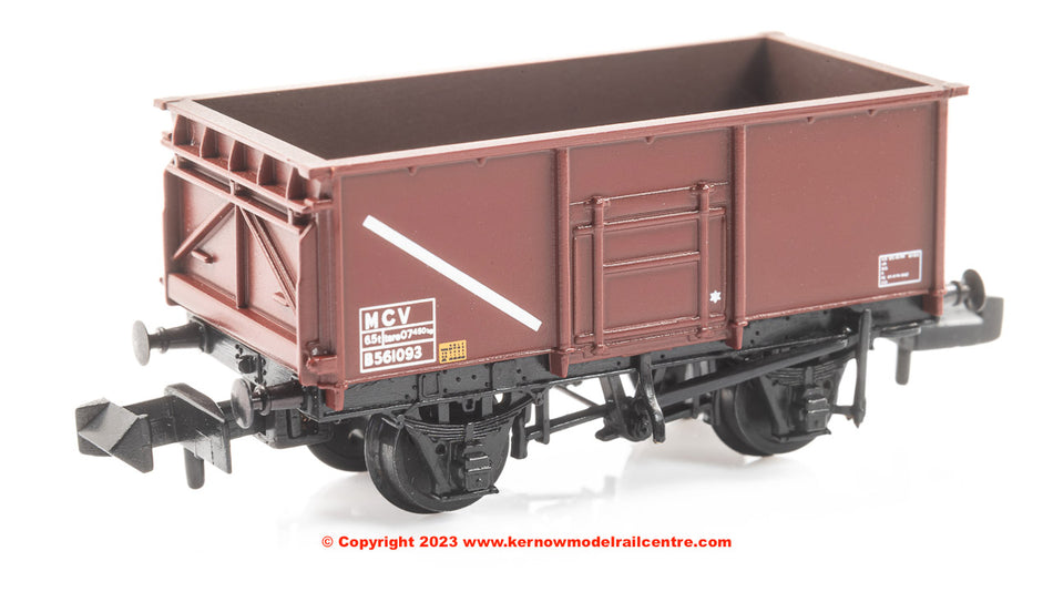 377-257 Graham Farish BR 16T Steel Mineral Wagon BR Bauxite