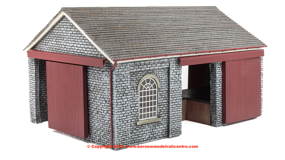 44-170R Bachmann Scenecraft Shillingstone Goods Shed Red