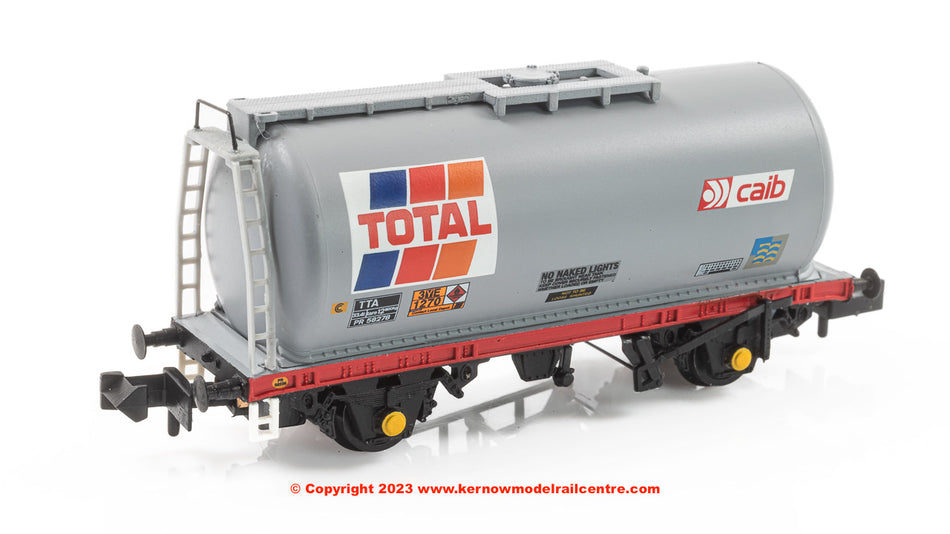 373-788 Graham Farish BR 45T TTA Tank Wagon 'Total' Grey