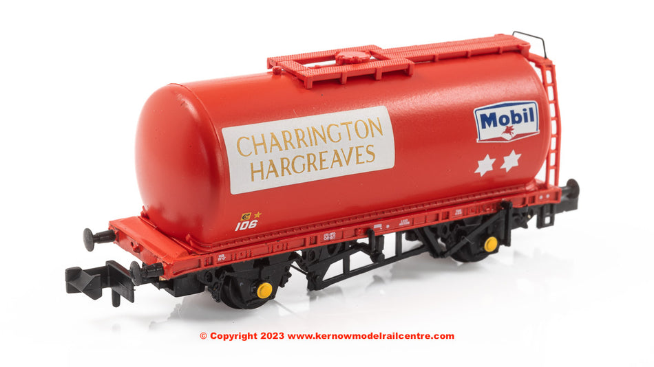 373-790 Graham Farish BR 45T Class B TTA Tank Wagon Mobil Red