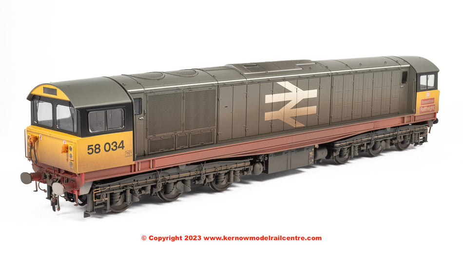 5855 Heljan Class 58 Diesel Loco - 58 034 Bassetlaw