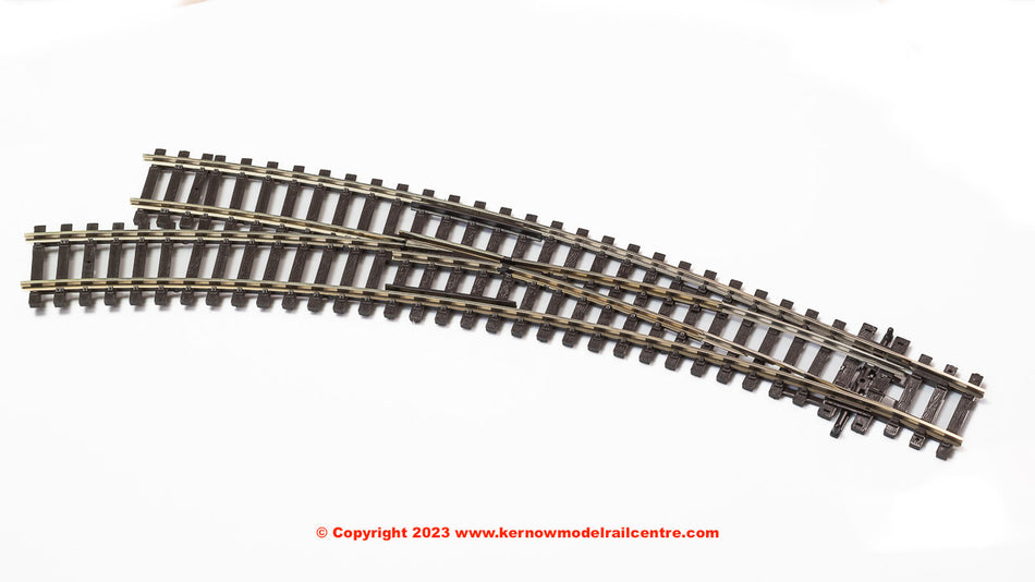 SLU77 Peco Small Radius Curve Turnout Left Hand Unifrog
