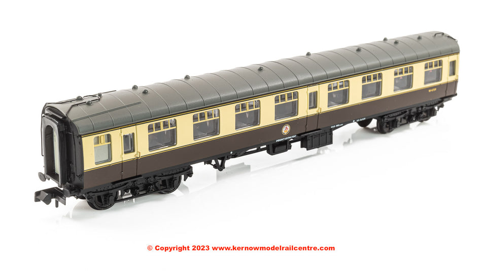 374-014B Graham Farish BR Mk1 TSO Open Coach BR Chocolate Cream