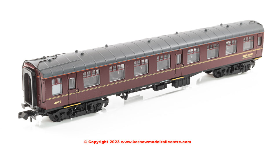 374-018 Graham Farish BR Mk1 TSO Tourist Second Open WCRC Maroon