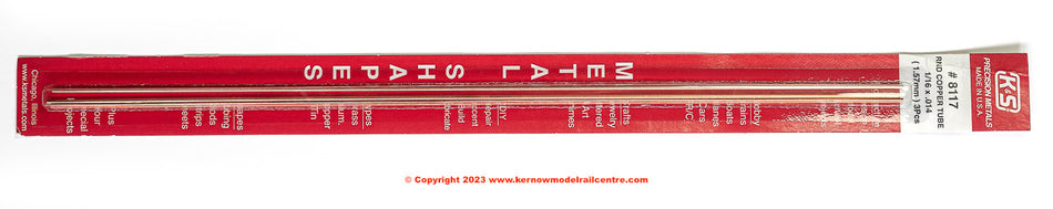 8117 KS Metals Copper Tube was 1176