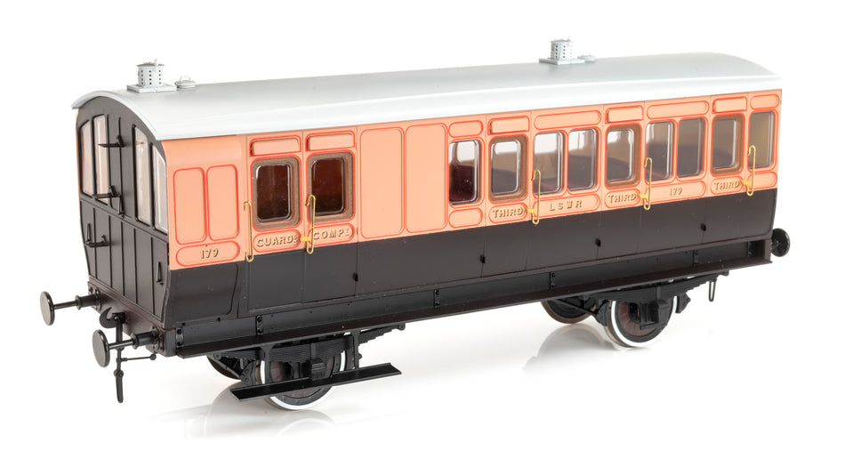 7P-020-051D Dapol Stroudley 4 Wheel LSWR suburban oil lit brake