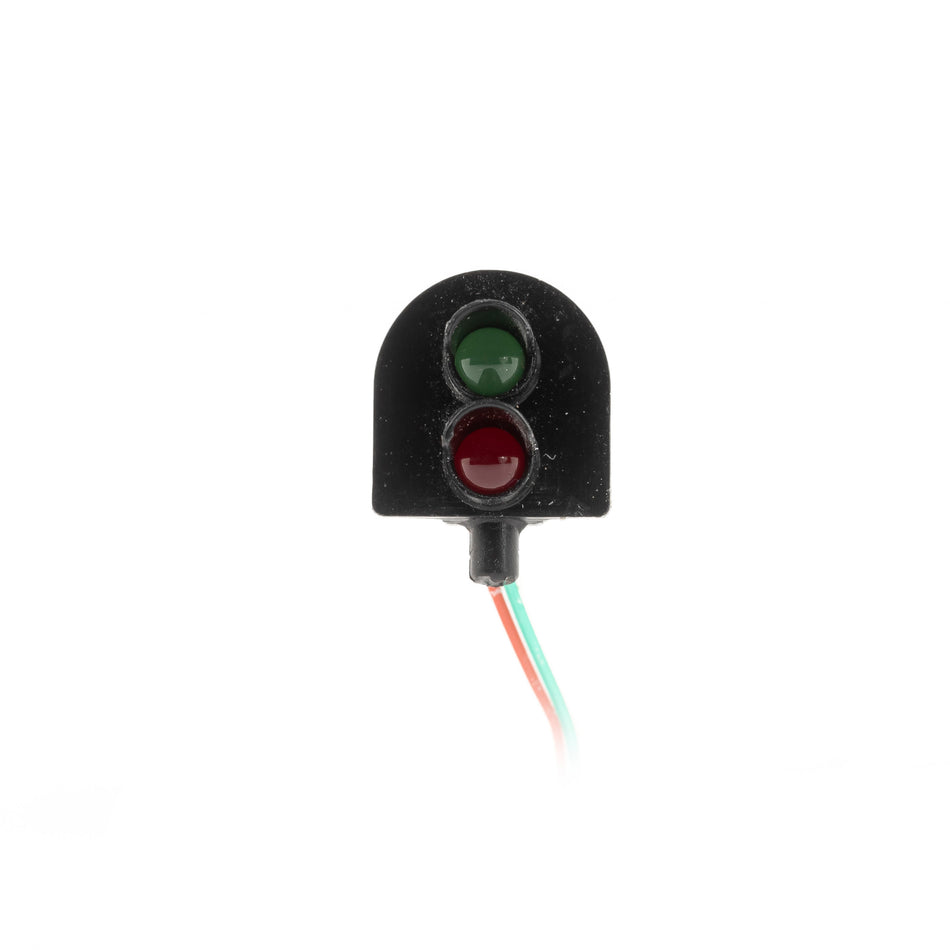 BH01 Eckon 2 aspect round signal head (R/G) long wires