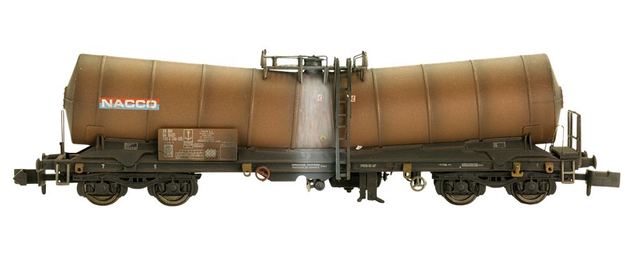 2F-027-013 Dapol Silver Bullet NACCO 3387 7898 070-0 weathered