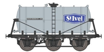 2F-031-029 Dapol 6 Wheel Milk Tanker St Ivel/Unigate Creameries
