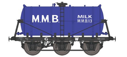 2F-031-031 Dapol 6 Wheel Milk Tanker Milk Marketing Board (MMB)