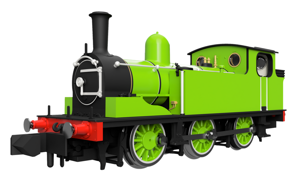 2S-072-008 Dapol J72 0-6-0 69023 BR Lined Apple Green