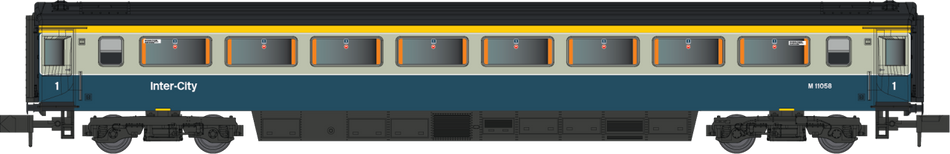 2P-009-330 Dapol Mk3 Loco Hauled First Open FO Coach - M11058