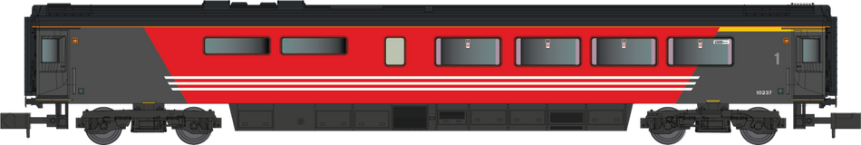 2P-009-450 Dapol Mk3 Loco Hauled Buffet Coach - 10237 - Virgin