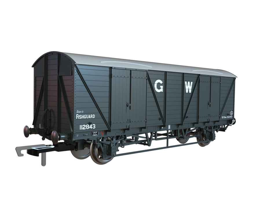 C3066 Clark Railworks Mink G number 112843 - GWR blue/grey with white roof