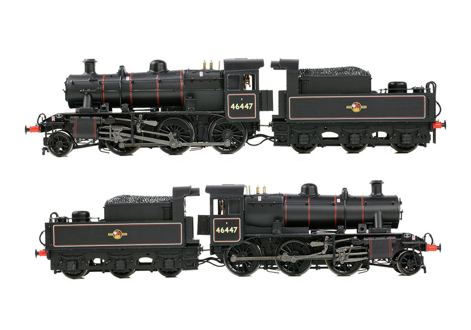 32-829B Bachmann LMS Ivatt 2MT 46447 BR Lined Black (Late Crest)