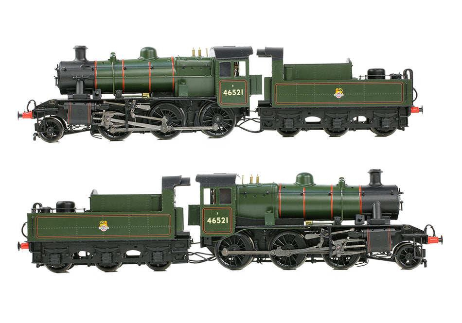 32-831 Bachmann LMS Ivatt 2MT 46521 BR Lined Green (Early Emblem)