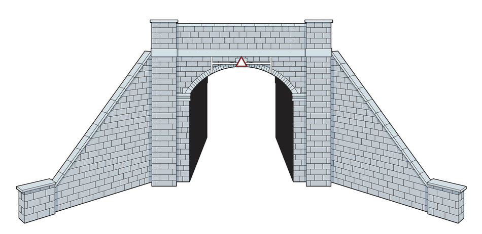LK12161 Peco Single Track Bridge - Stone