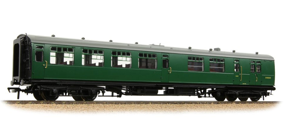 34-726A Bachmann SR Bulleid Brake Second Semi-Open BR Green